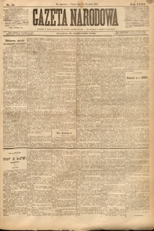 Gazeta Narodowa. 1895, nr 18