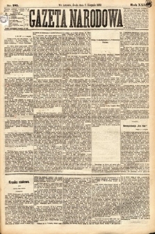 Gazeta Narodowa. 1882, nr 181