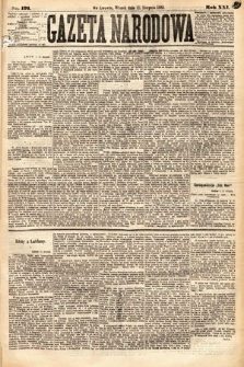Gazeta Narodowa. 1882, nr 191