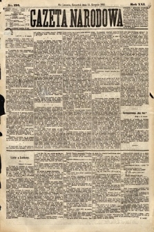 Gazeta Narodowa. 1882, nr 193