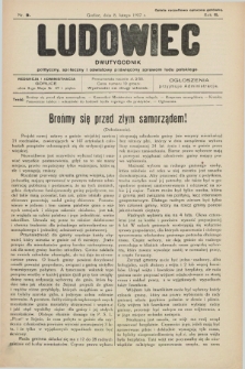 Ludowiec : dwutygodnik polityczny, społeczny i oświatowy poświęcony sprawom ludu polskiego. R.2, Nr. 9 (8 lutego 1927)
