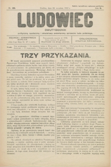 Ludowiec : dwutygodnik polityczny, społeczny i oświatowy poświęcony sprawom ludu polskiego. R.2, Nr. 25 (20 września 1927)
