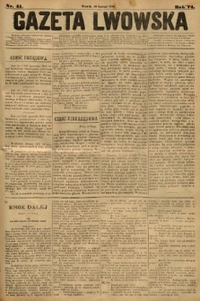 Gazeta Lwowska. 1884, nr 41