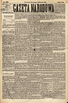 Gazeta Narodowa. 1882, nr 225