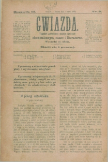 Gwiazda : tygodnik poświęcony naszym sprawom ekonomicznym, nauce i literaturze. R.2, nr 9 (1 marca 1879)