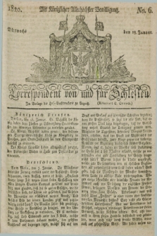 Correspondent von und fuer Schlesien. 1820, No. 6 (19 Januar)