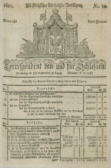 Correspondent von und fuer Schlesien. 1820, No. 10 (2 Februar)