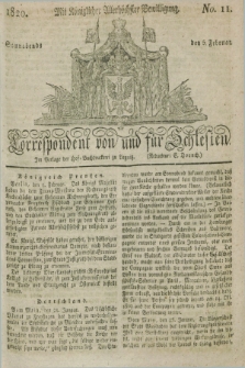 Correspondent von und fuer Schlesien. 1820, No. 11 (5 Februar)