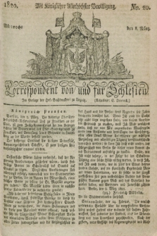 Correspondent von und fuer Schlesien. 1820, No. 20 (8 März)