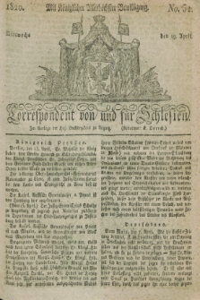 Correspondent von und fuer Schlesien. 1820, No. 32 (19 April)