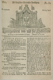 Correspondent von und fuer Schlesien. 1820, No. 35 (29 April)