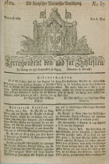Correspondent von und fuer Schlesien. 1820, No. 37 (6 Mai)