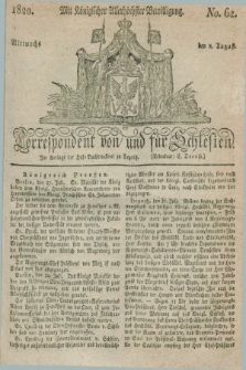Correspondent von und fuer Schlesien. 1820, No. 62 (2 August)