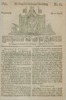 Correspondent von und fuer Schlesien. 1820, No. 65 (12 August)