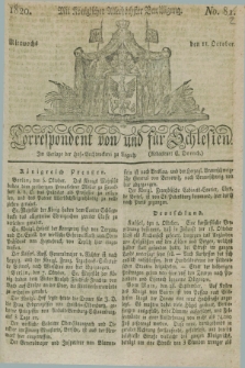 Correspondent von und fuer Schlesien. 1820, No. 82 (11 October)