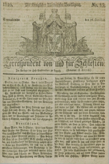 Correspondent von und fuer Schlesien. 1820, No. 83 (14 October )