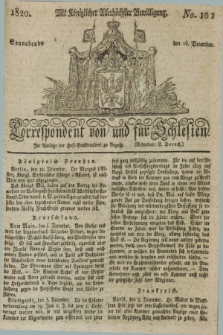 Correspondent von und fuer Schlesien. 1820, No. 101 (16 December)