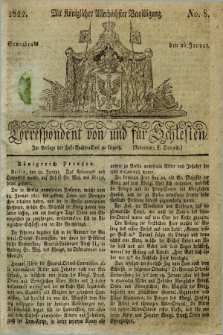 Correspondent von und fuer Schlesien. 1822, No. 8 (26 Januar)