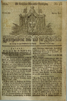 Correspondent von und fuer Schlesien. 1822, No. 43 (29 Mai)
