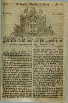Correspondent von und fuer Schlesien. 1822, No. 50 (22 Juni)