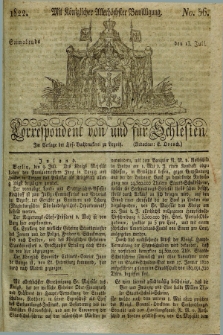 Correspondent von und fuer Schlesien. 1822, No. 56 (13 Juli)
