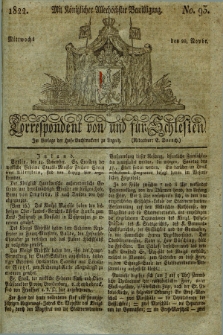 Correspondent von und fuer Schlesien. 1822, No. 93 (20 November)