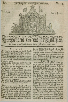 Correspondent von und fuer Schlesien. 1825, No. 11 (5 Februar)