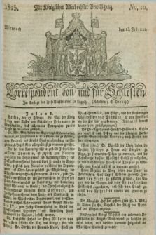 Correspondent von und fuer Schlesien. 1825, No. 16 (23 Februar)