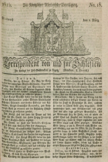 Correspondent von und fuer Schlesien. 1825, No. 18 (2 März)