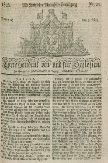 Correspondent von und fuer Schlesien. 1825, No. 20 (9 März)