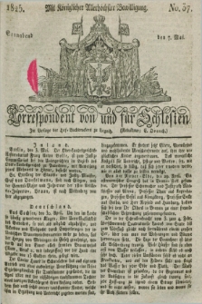 Correspondent von und fuer Schlesien. 1825, No. 37 (7 Mai)