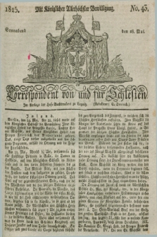 Correspondent von und fuer Schlesien. 1825, No. 43 (28 Mai)