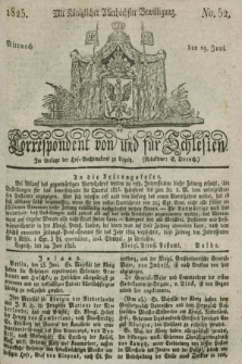 Correspondent von und fuer Schlesien. 1825, No. 52 (29 Juni) + dod.