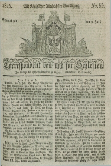 Correspondent von und fuer Schlesien. 1825, No. 55 (9 Juli)