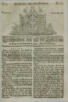 Correspondent von und fuer Schlesien. 1825, No. 73 (10 September)