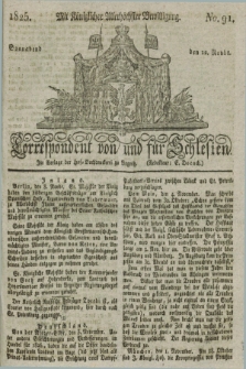 Correspondent von und fuer Schlesien. 1825, No. 91 (12 November)