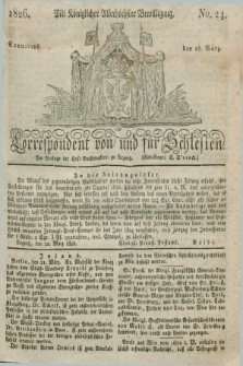 Correspondent von und fuer Schlesien. 1826, No. 24 (25 März)