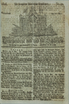 Correspondent von und fuer Schlesien. 1826, No. 40 (20 Mai)
