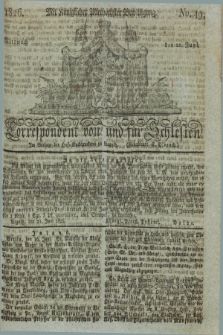 Correspondent von und fuer Schlesien. 1826, No. 49 (21 Juni) + dod.