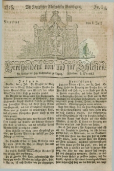 Correspondent von und fuer Schlesien. 1826, No. 54 (8 Juli) + dod.