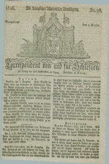 Correspondent von und fuer Schlesien. 1826, No. 98 (2 December)