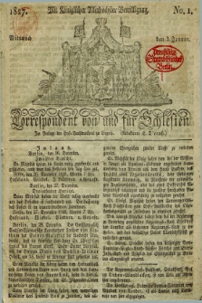 Correspondent von und fuer Schlesien. 1827, No. 1 (3 Januar)