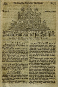 Correspondent von und fuer Schlesien. 1827, No. 3 (10 Januar) + dod.