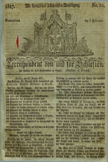 Correspondent von und fuer Schlesien. 1827, No. 10 (3 Februar)