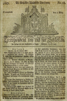 Correspondent von und fuer Schlesien. 1827, No. 18 (3 März)