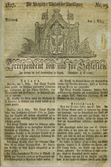 Correspondent von und fuer Schlesien. 1827, No. 19 (7 März) + dod.
