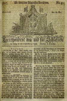 Correspondent von und fuer Schlesien. 1827, No. 40 (19 Mai)