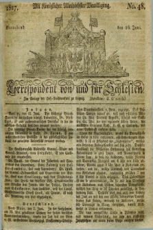 Correspondent von und fuer Schlesien. 1827, No. 48 (16 Juni)