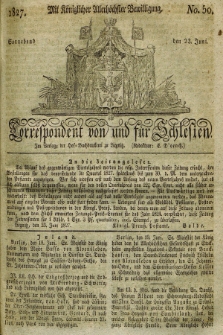 Correspondent von und fuer Schlesien. 1827, No. 50 (23 Juni)