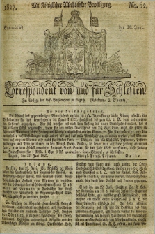 Correspondent von und fuer Schlesien. 1827, No. 52 (30 Juni)